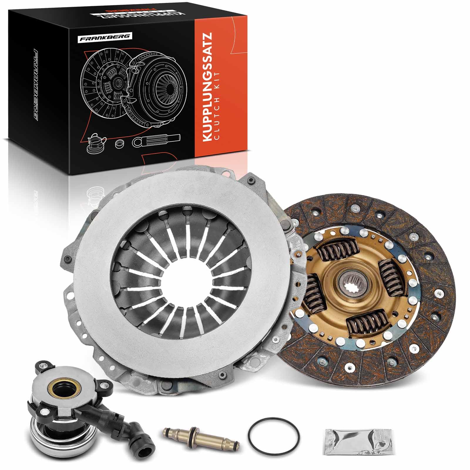 Frankberg Kupplungssatz Kompatibel mit Astra H Kasten/Kombi L70 1.6L 2004-2004 Meriva X03 1.6L 1.8L 2003-2010 Zafira/Zafira Family B A05 1.6L 2005-2015 Replace# 41421-02000
