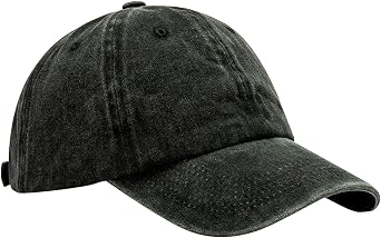 Vintage Washed Distressed Cotton Dad Hat Baseball Cap Adjustable Trucker Unisex Headwear Adjustable