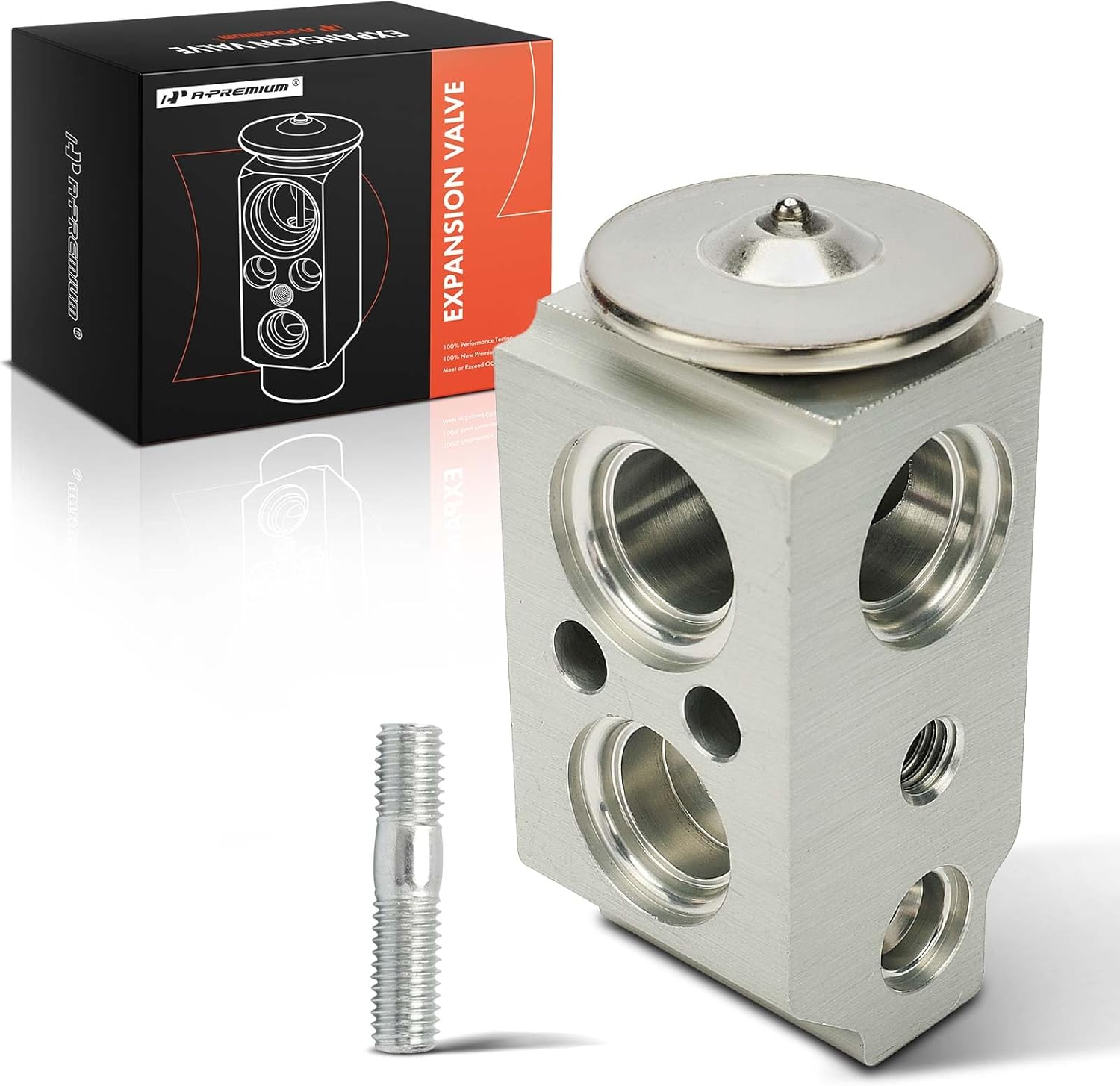 A-Premium AC Expansion Valve Compatible with Hyundai Santa Fe Sport 2015 2.4L, Santa Fe/Santa Fe Sport/Santa Fe XL 2013-2014 & Kia Optima 2012-2014 2.0L