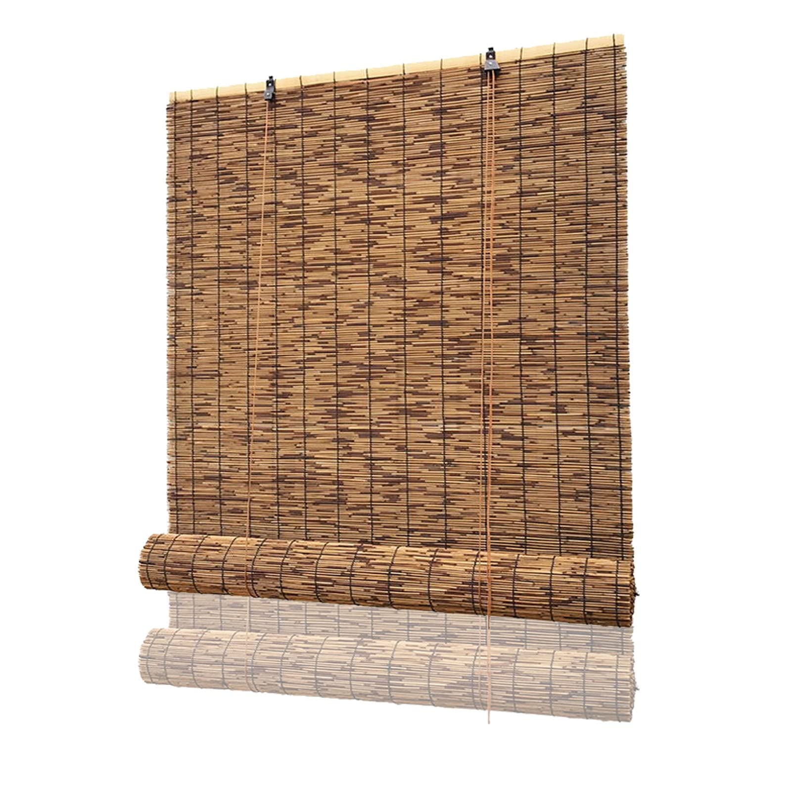 Roleta Bambusowa, Rolety Trzcinowe, Zasłony Retro z Lift, na Drzwi/Okna/Partycji/Dekoracji (Size : WxH70x160cm(28x63inch))