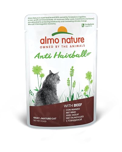 Sheba Almo Fun.Anti Hair.Gat. 70 Gr.Manzo 200 ml