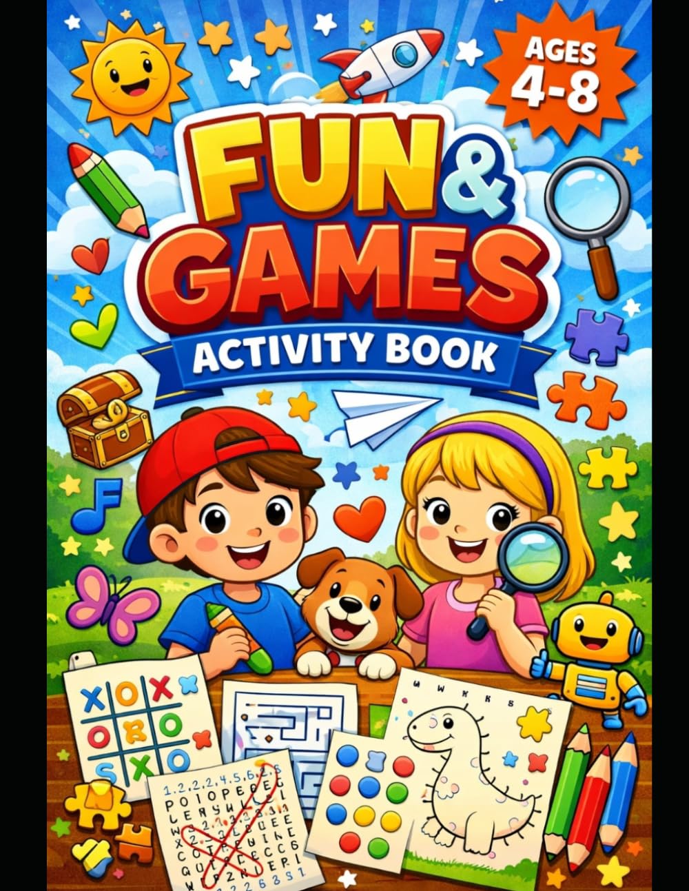 Fun & Games Activity book