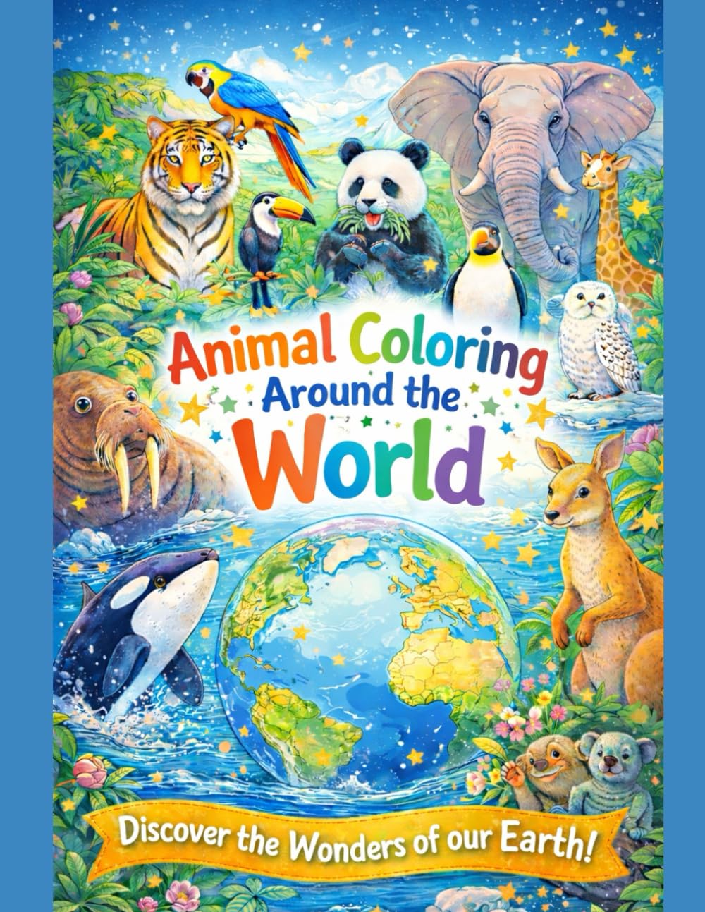 Animal Coloring around the World: Discover the Wonders of our Earth!