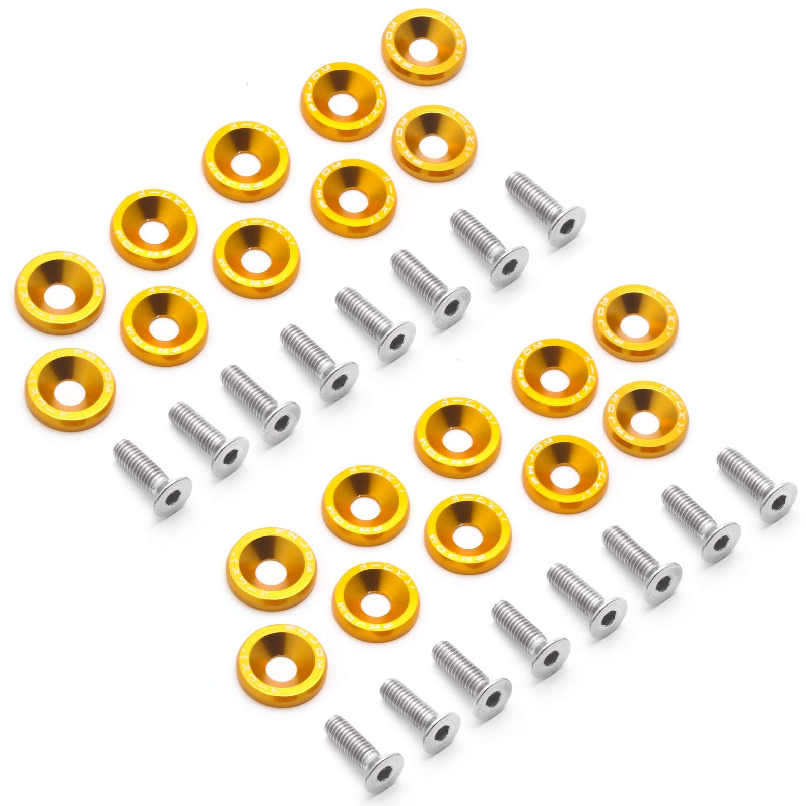 Amazon.co.jp: x xotic tech 20個 CNC ビレット アルミニウム