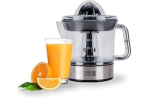 Electric Juice Extractor with 2 Juice Cones for Max Juice Yield