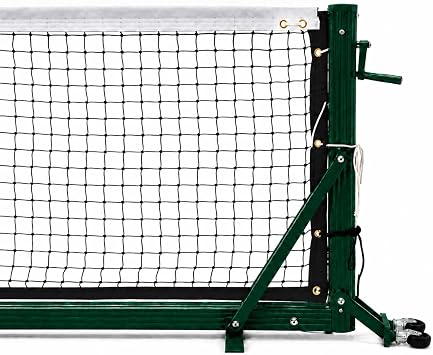 Pro Pickleball Net System with Wheels- Tournament Aluminum Heavy Duty Frame