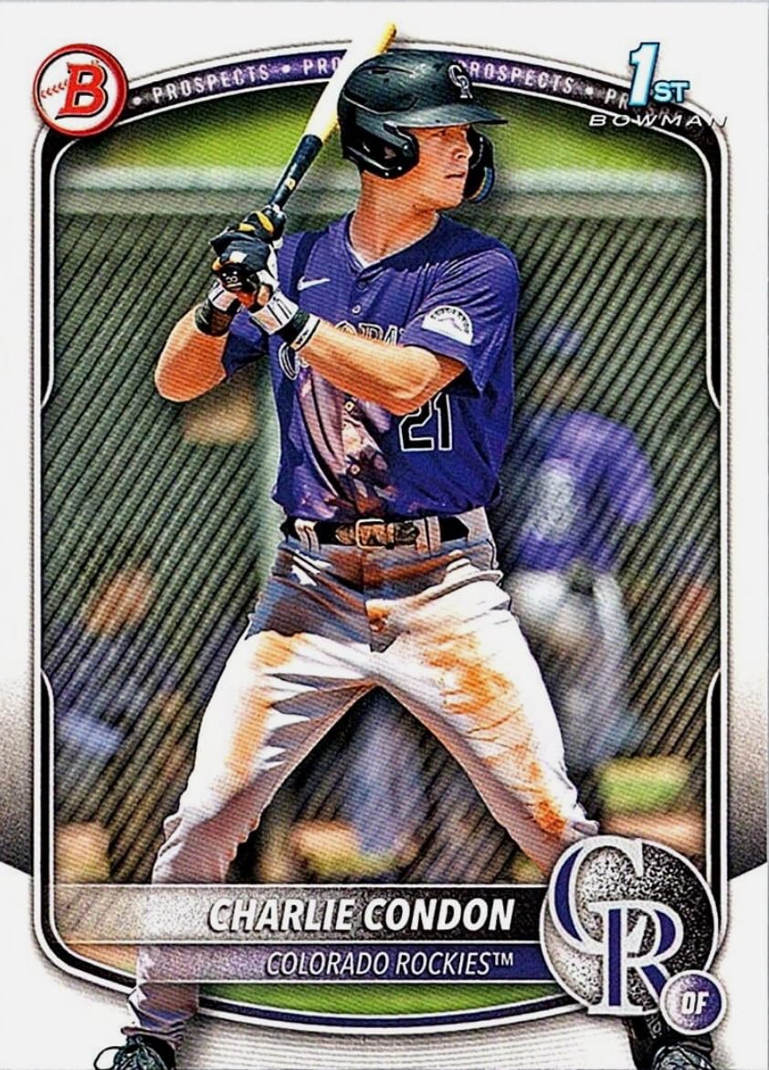 Amazon.com: 2025 Topps Bowman Charlie Condon #BP75 Prospects