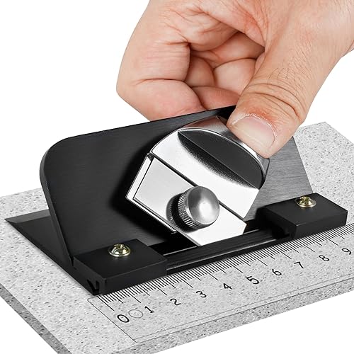 Adjustabl Retractable Mat Cutter, 45° Bevel Blade Push Style Mat Board Cutting Tool, High Precision Matt Cutter for Picture Frame, Artwork, Foam Board, Photography, Diy Projects
