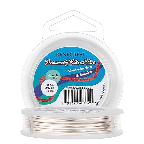 Miniatura 1 de BENECREAT - Alambre de cobre de color permanente, calibres 182022242628