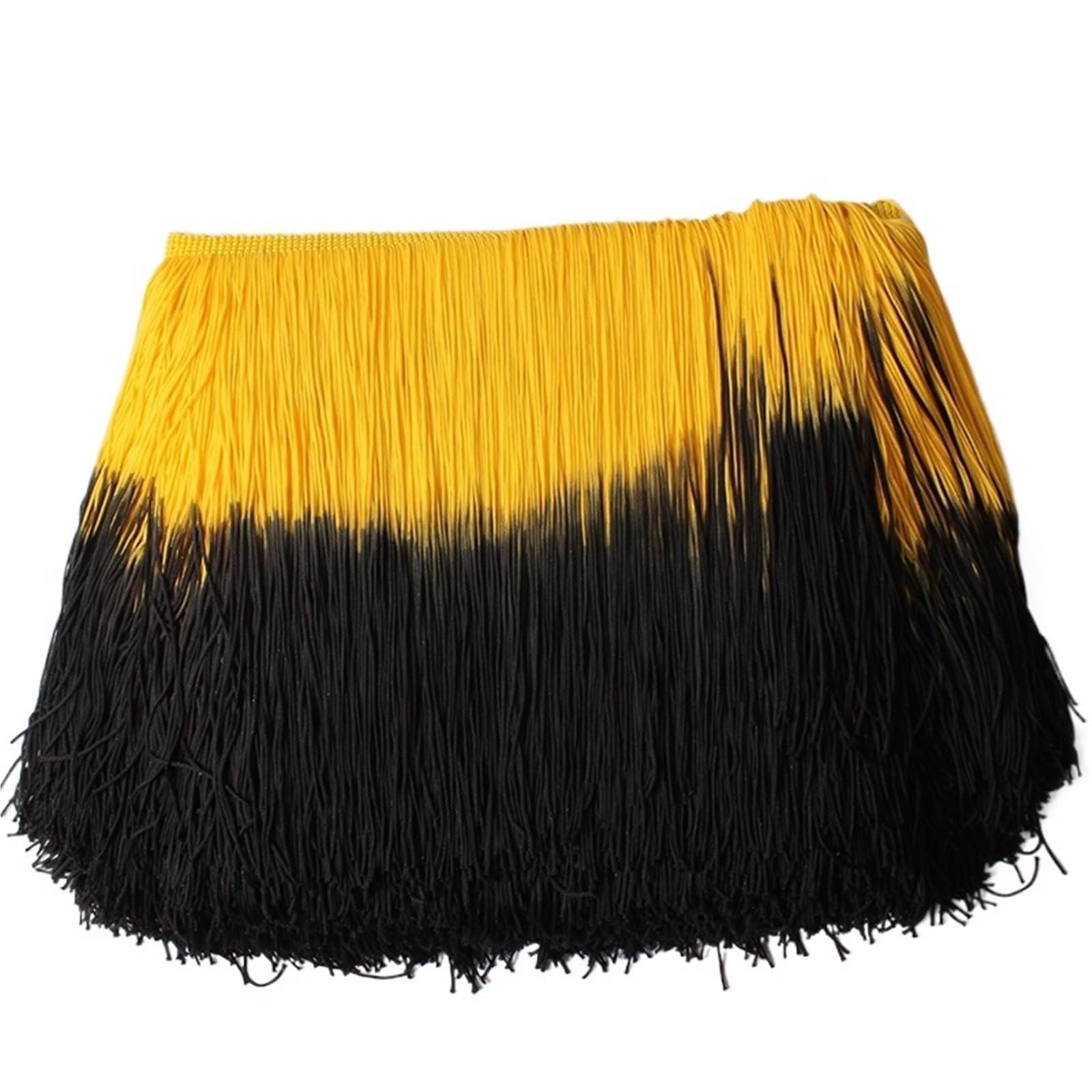 Tassel Fringe Trim 1Yard/Lot 20cm Lace Patchwork Color Trim Fringe DIY Latin Dress Stage Clothes Accessories Decorative Tassels Curtains Fabric(Color2 1Yard)