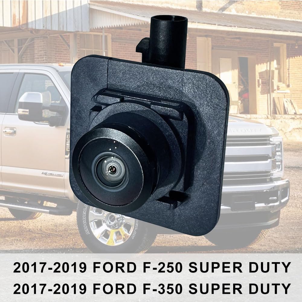 HC3Z-19G490-X Rear View Backup Camera Fits for Ford F-250 F-350 Super Duty 2017-2019 Replaces HC3Z-19G490-E HC3Z-19G490-M