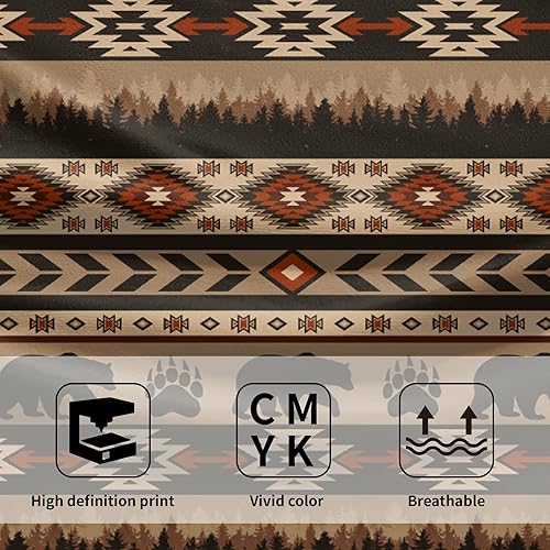 Vista 379 de Giwawa Juego de 2 toallas de mano de hojas marrones, toallas de baño bohemias suaves y delgadas, altamente absorbentes, decorativas, para cocina