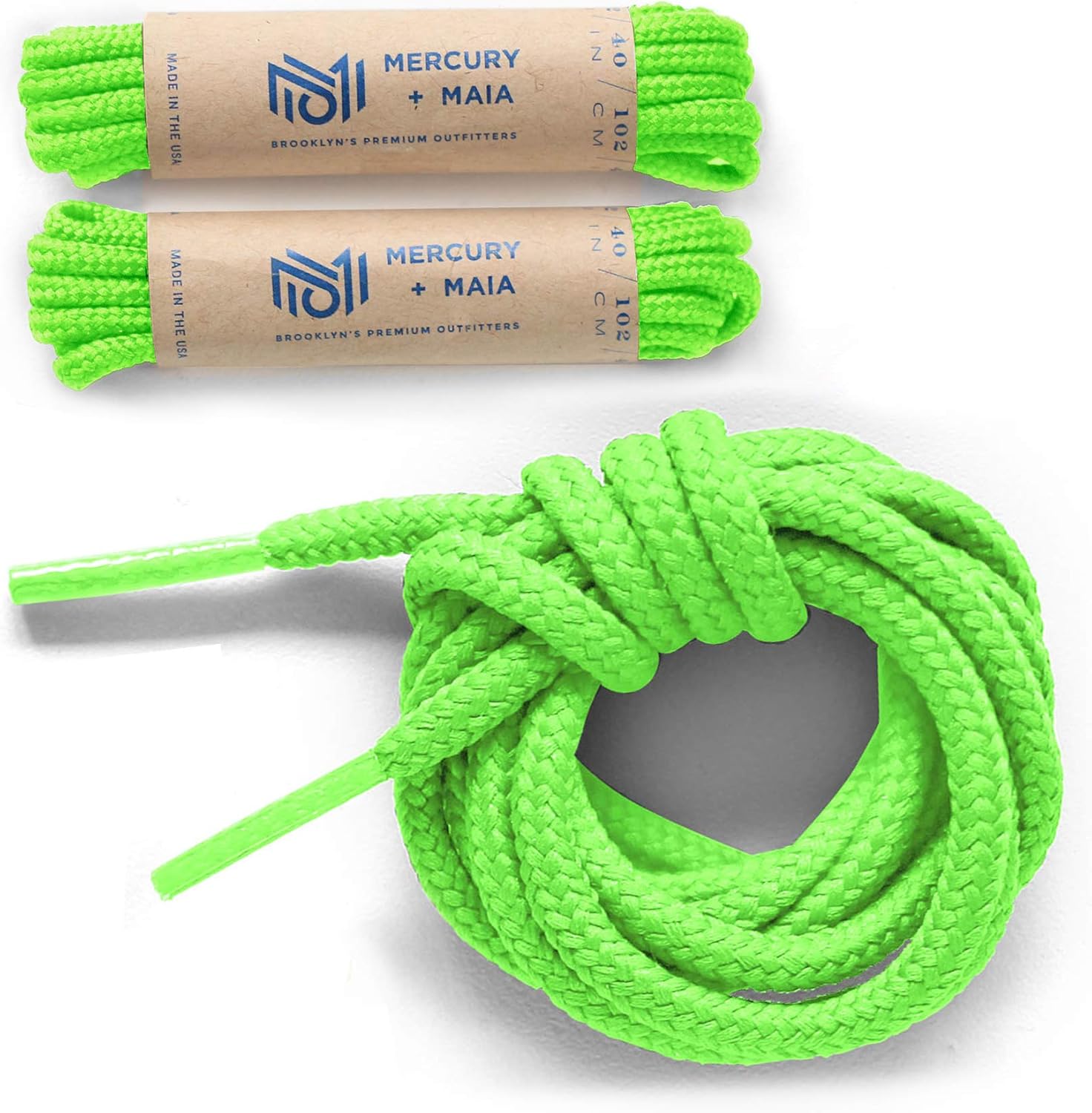 Mercury + Maia UltraBoost Round Shoe Laces for Sneakers and