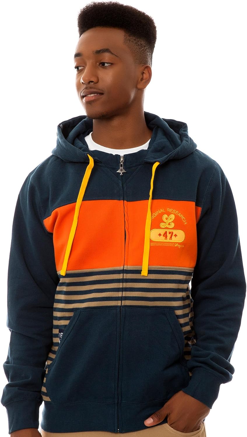 LRG Men's Trackandfeelziphoody