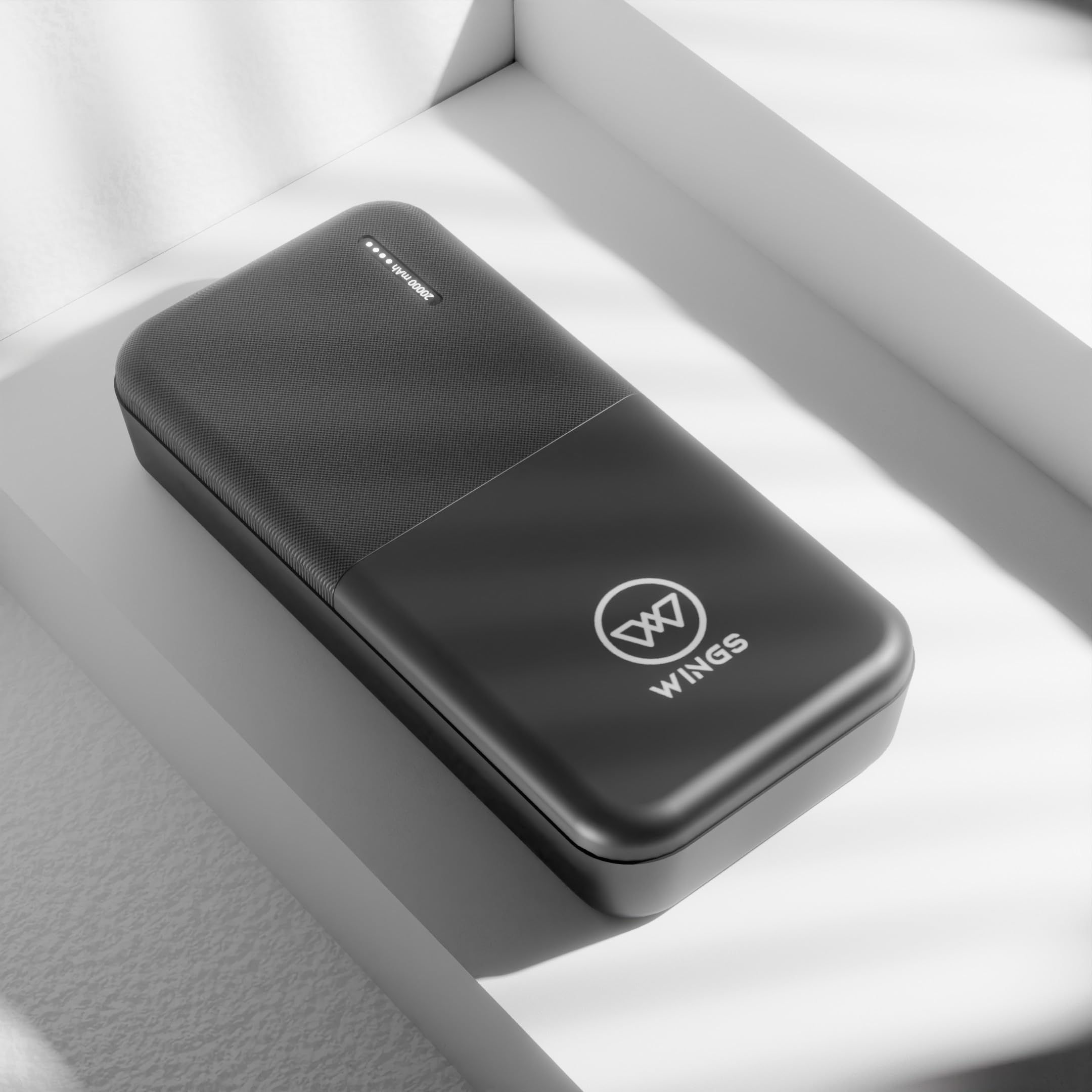Wings Power Bolt 20000mAh, 12W Powerbank Fast Charging, Dual Output Powerbank with LED Indicator Display, Li-Polymer, Multi- Protection Powerbank for iPhone, Android & Other Devices, Made in India (B0CZXLDKLM) Amazon Price History, Amazon Price Tracker