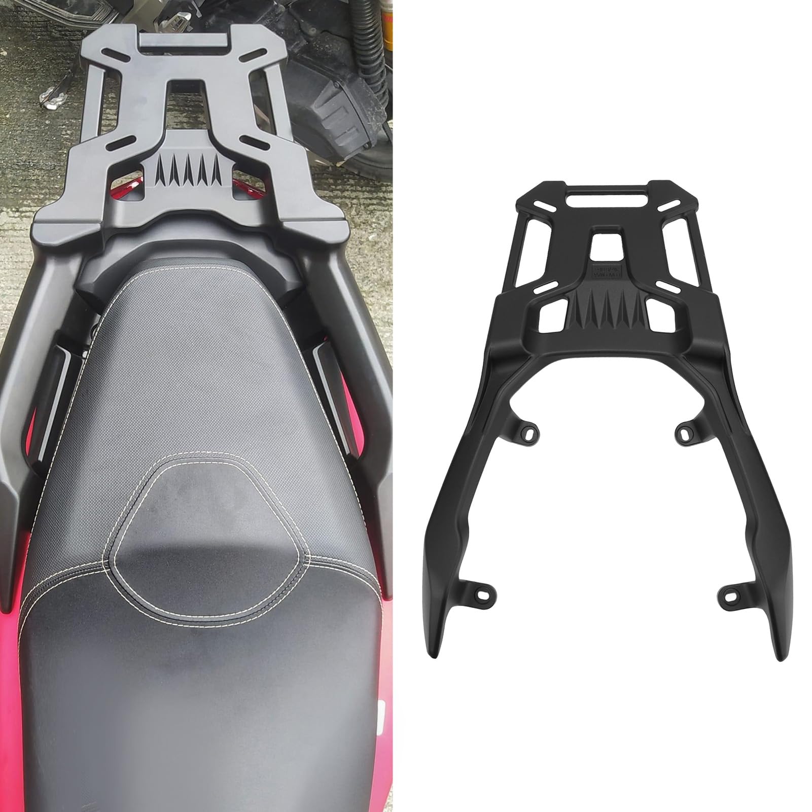 Portaequipajes trasero para moto, (estándar)