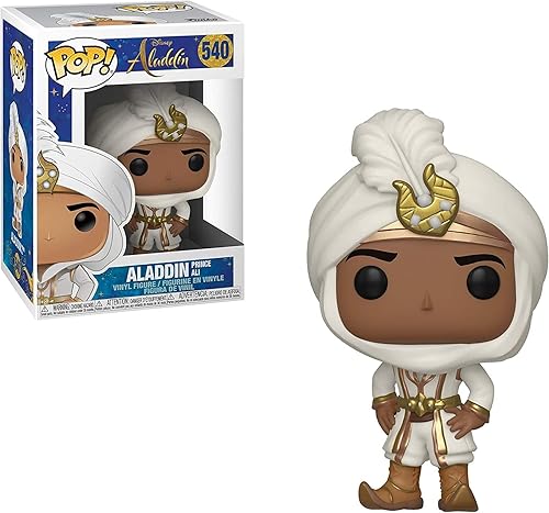 Miniatura 2 de Funko Pop! Vinyl: Disney: Aladdin - Prince Ali 2 - Figura de vinilo coleccionable - Idea de regalo - Producto oficial - para niños y adultos - Fans