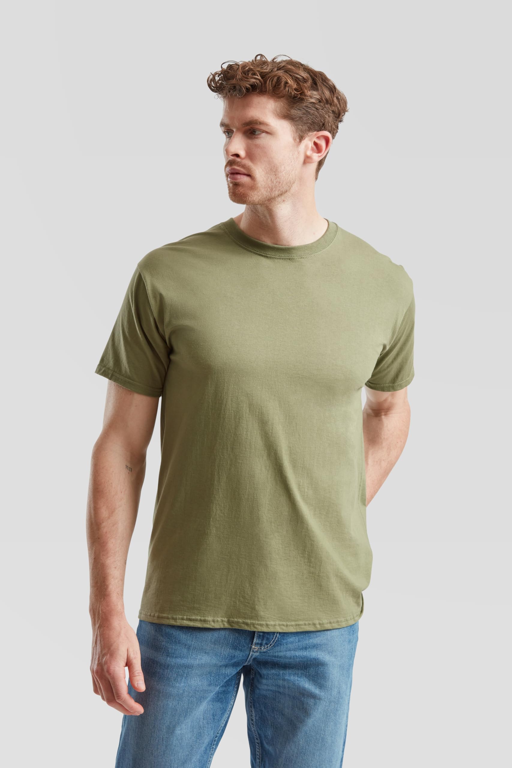 Fruit of The Loom Heavy T-Shirt Uomo (Pacco da 5)