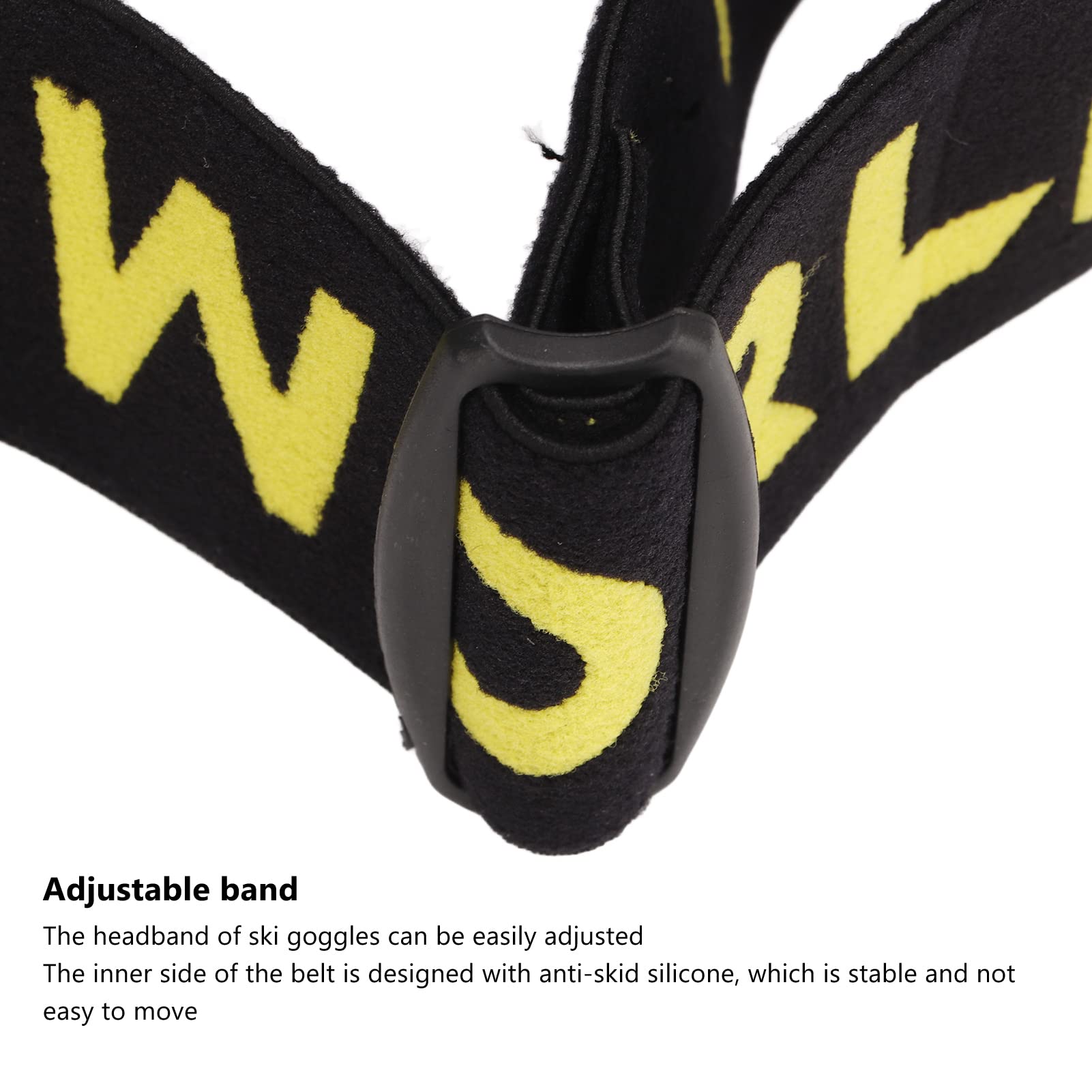 Lunettes de Ski OTG Lunettes de Ski Anti-buée pour Le Patinage