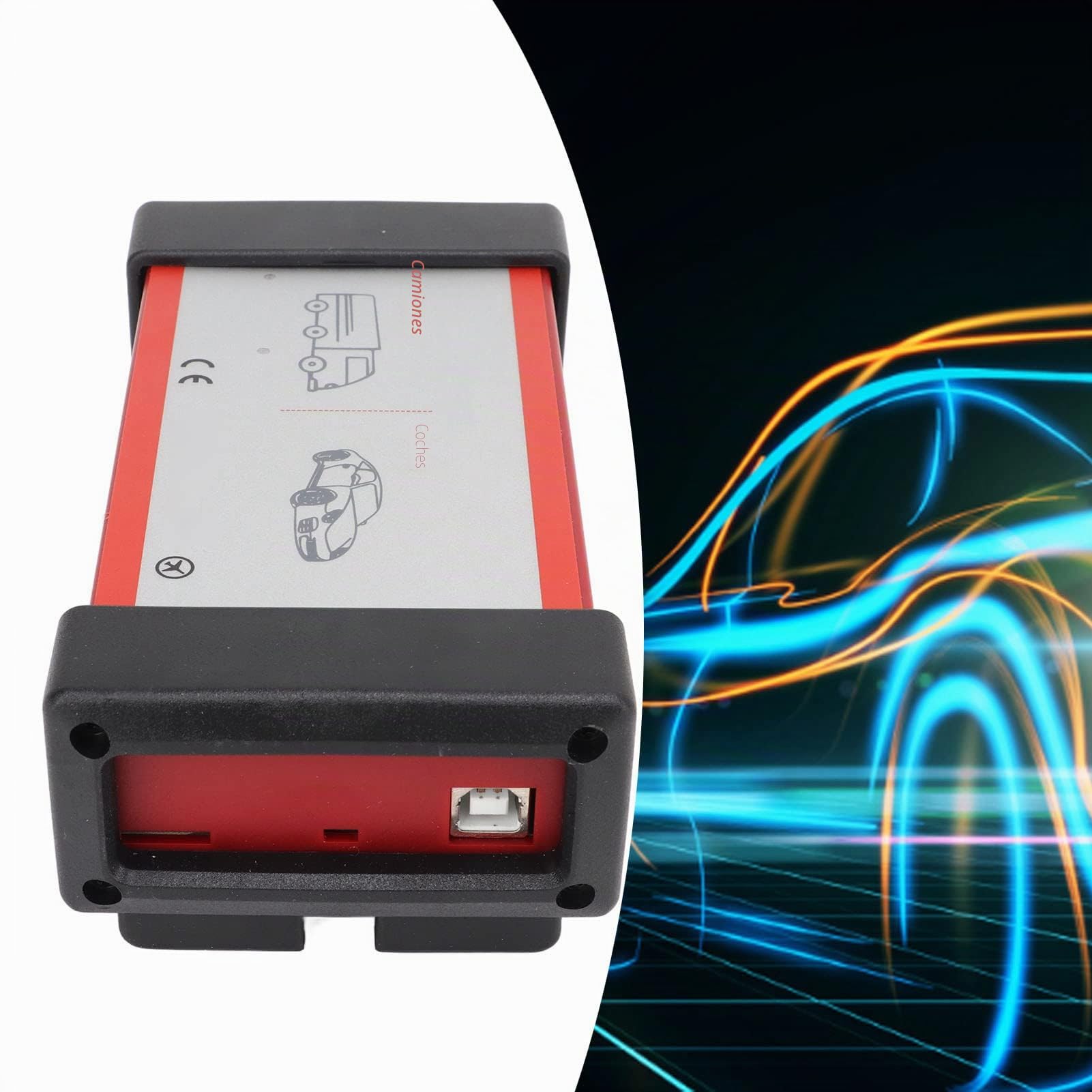 Interfaz Bluetooth del Escáner ODB2 del Coche, Herramienta de Diagnóstico del Lector de Código OBDII del Sistema SLR de Codificación ECU