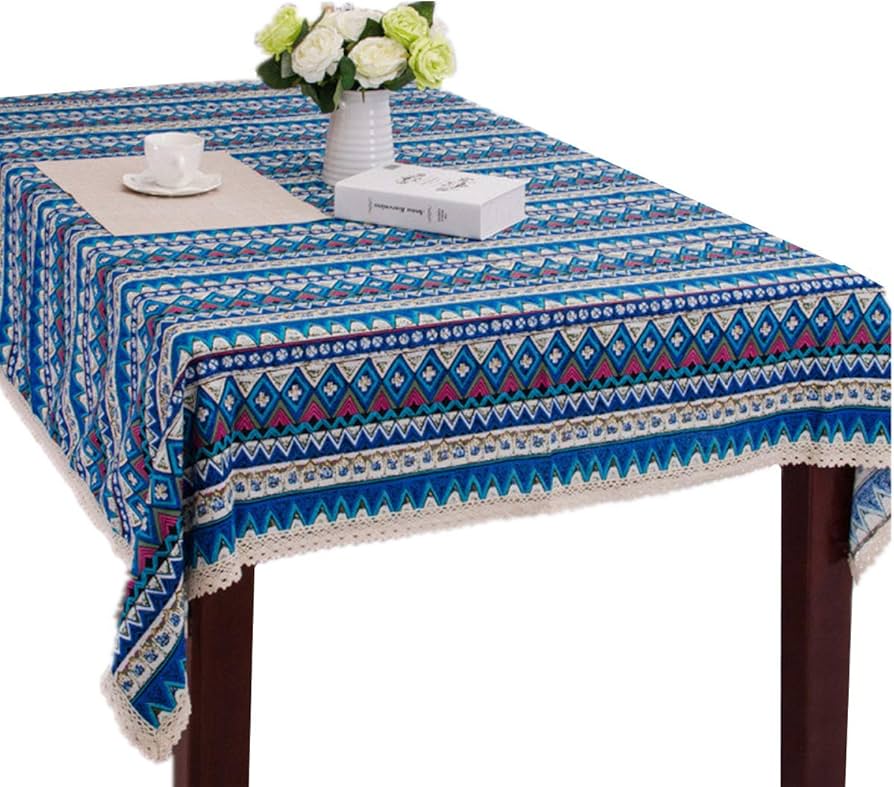 Amazon｜テーブルクロス ヴィンテージレース ボヘミアン風 テーブル