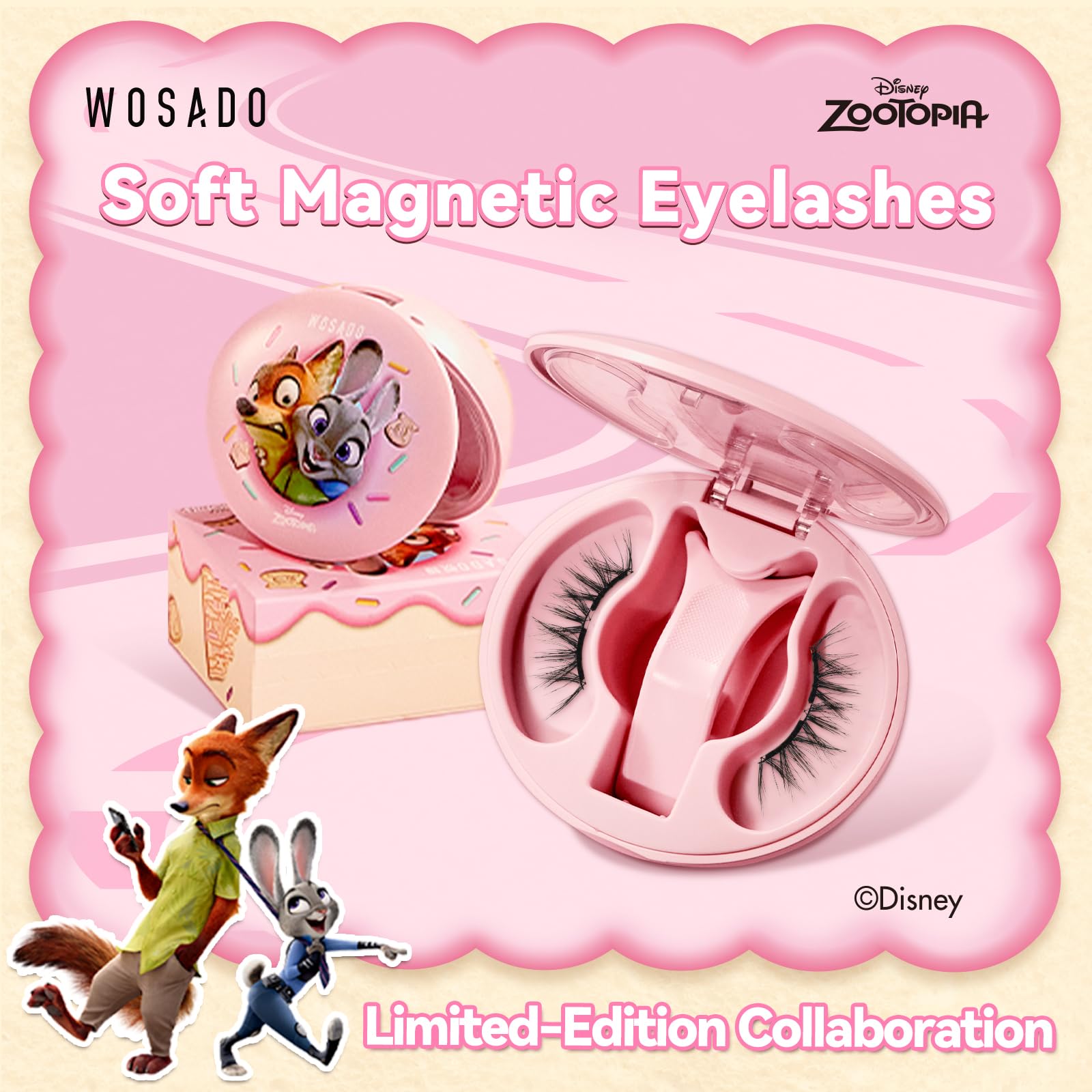 Amazon.com: WOSADO×Zootopia1 Bag Gift Set, Daisney [Gazelle] 21.5