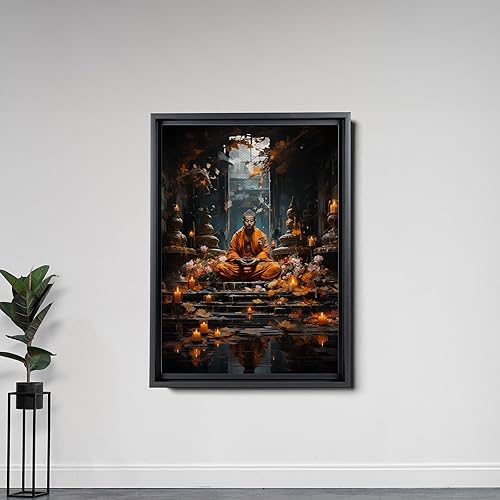 Miniatura 6 de Yoga Wall Decor, Yoga Wall Art, Buda Canvas Art, Buda Decor, Buda Canvas Print, Luxury Framed Wall Decor, Decor Canvas, Art Decor