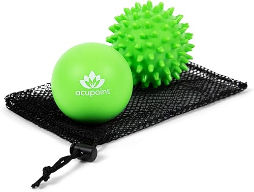 Miniatura 8 de Acupoint Juego de bolas de lacrosse para terapia de masaje físico, ideal para yoga, masaje de tejido profundo, terapia de punto de activación y