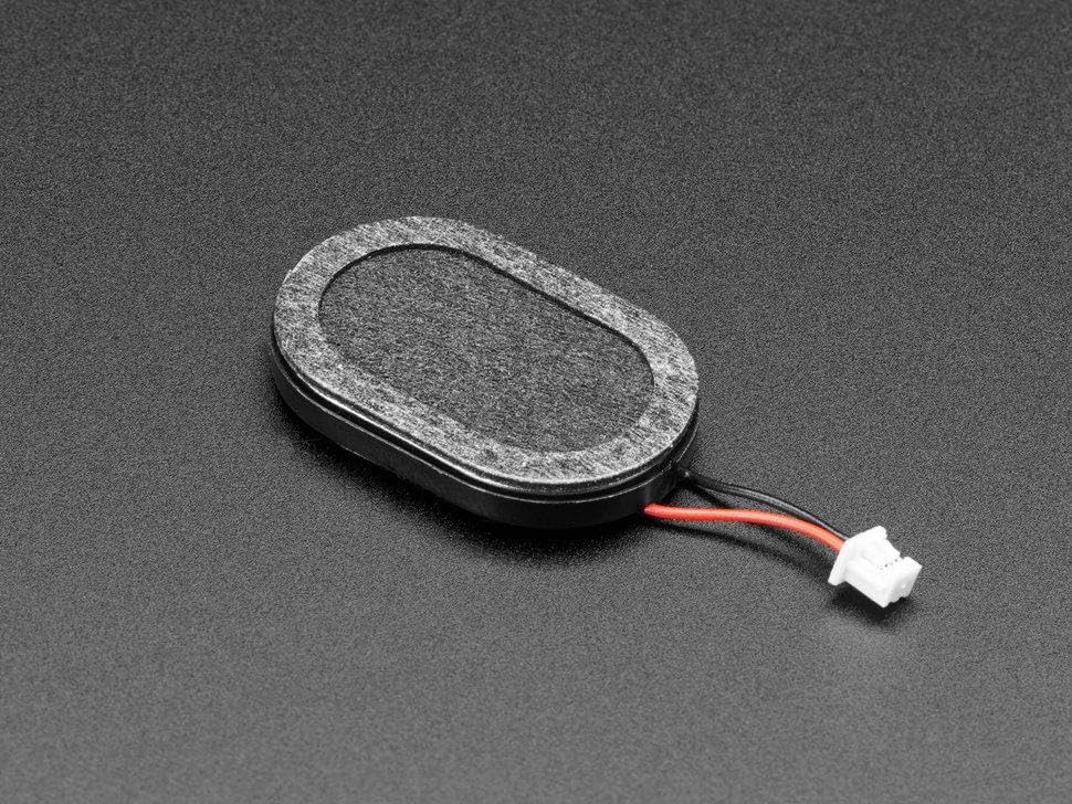Adafruit 4227 Mini-Lautsprecher, oval, kurz, 8 Ohm, 1 Watt