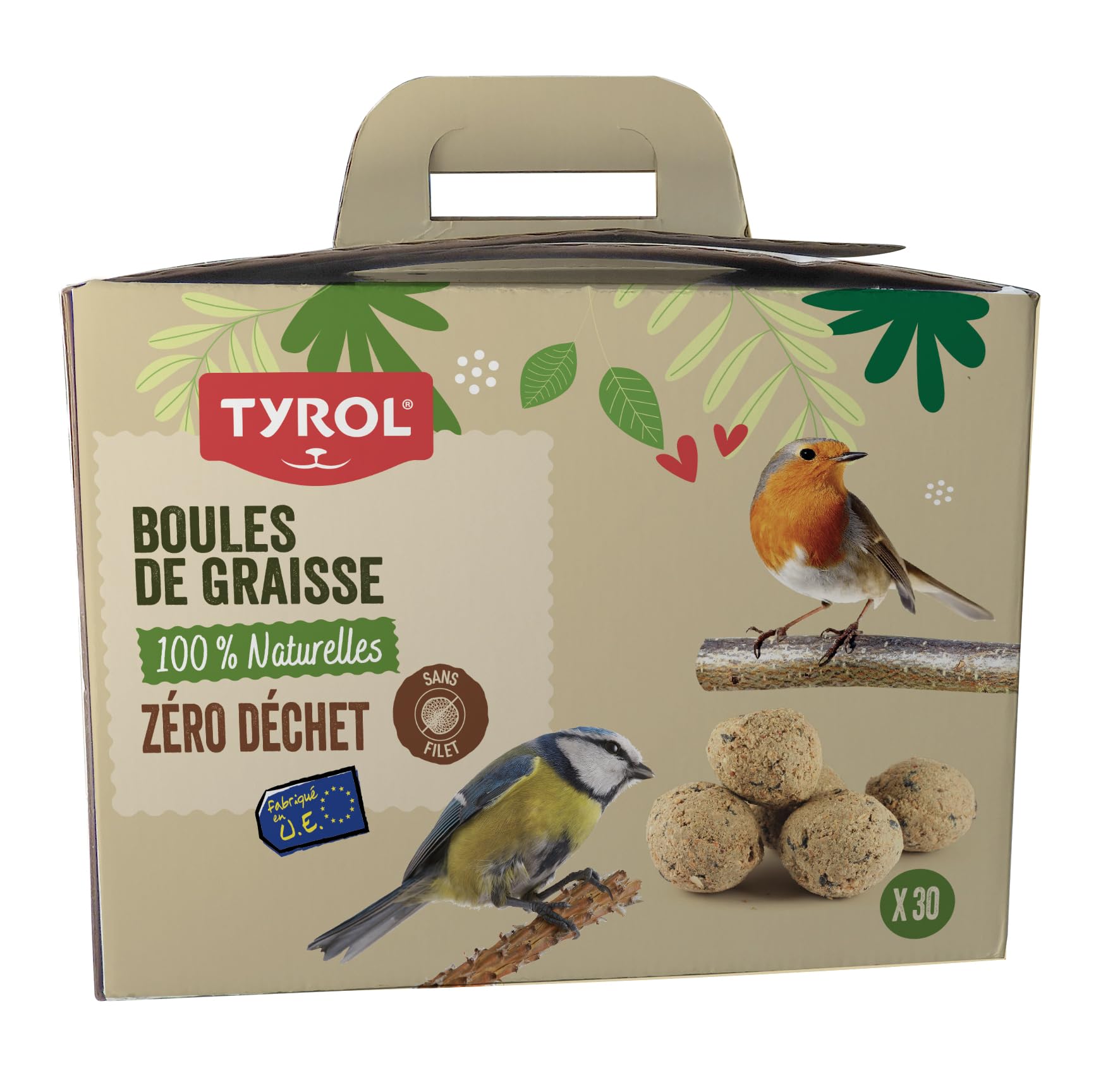 Tyrol ECO Box Boules DE Graisse X30