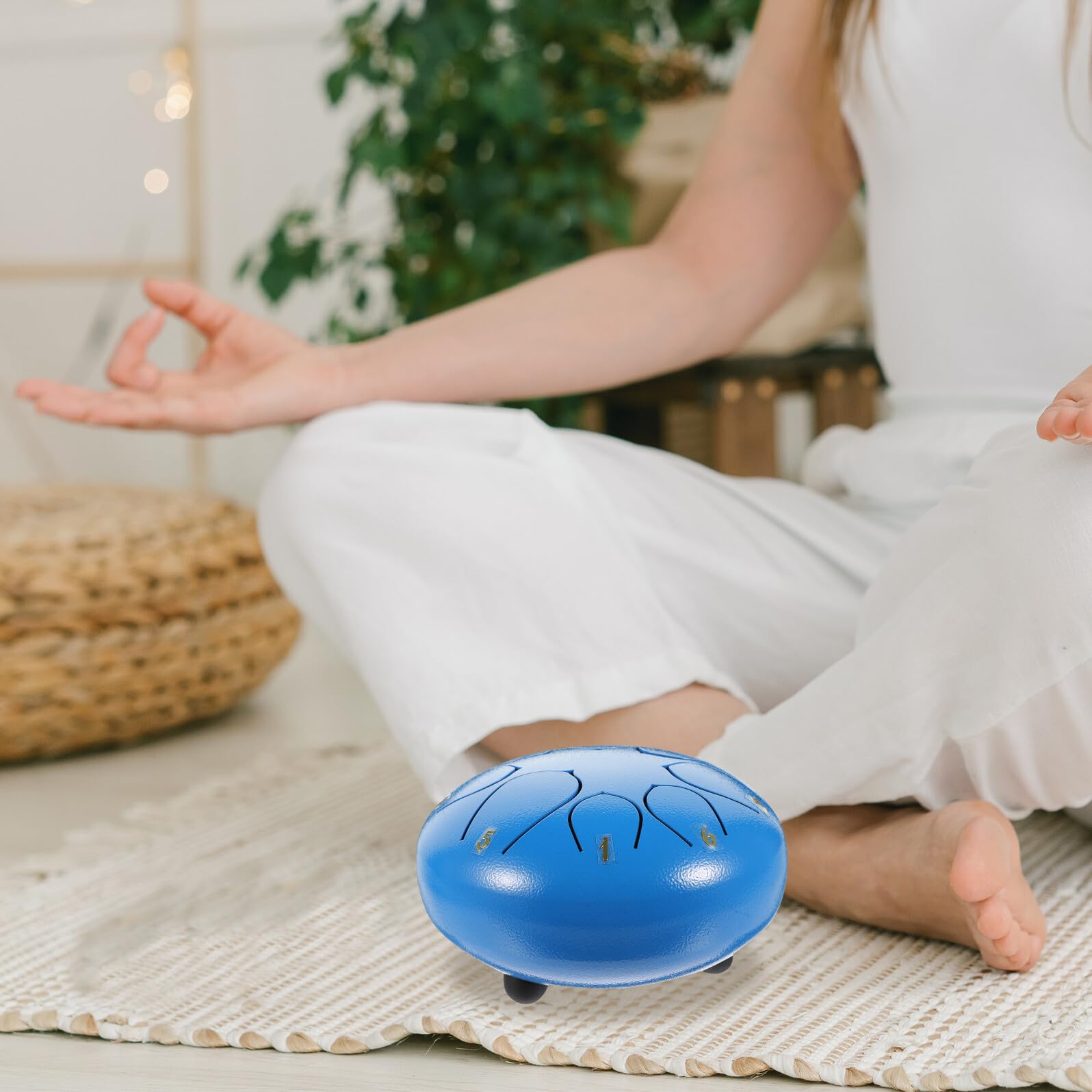 Toddmomy Lengüeta Instrumento de Percusión Etéreo de Mano para Adultos Kit de Creativo de Lengüetas Duradero para Practicar Casa o Escenario