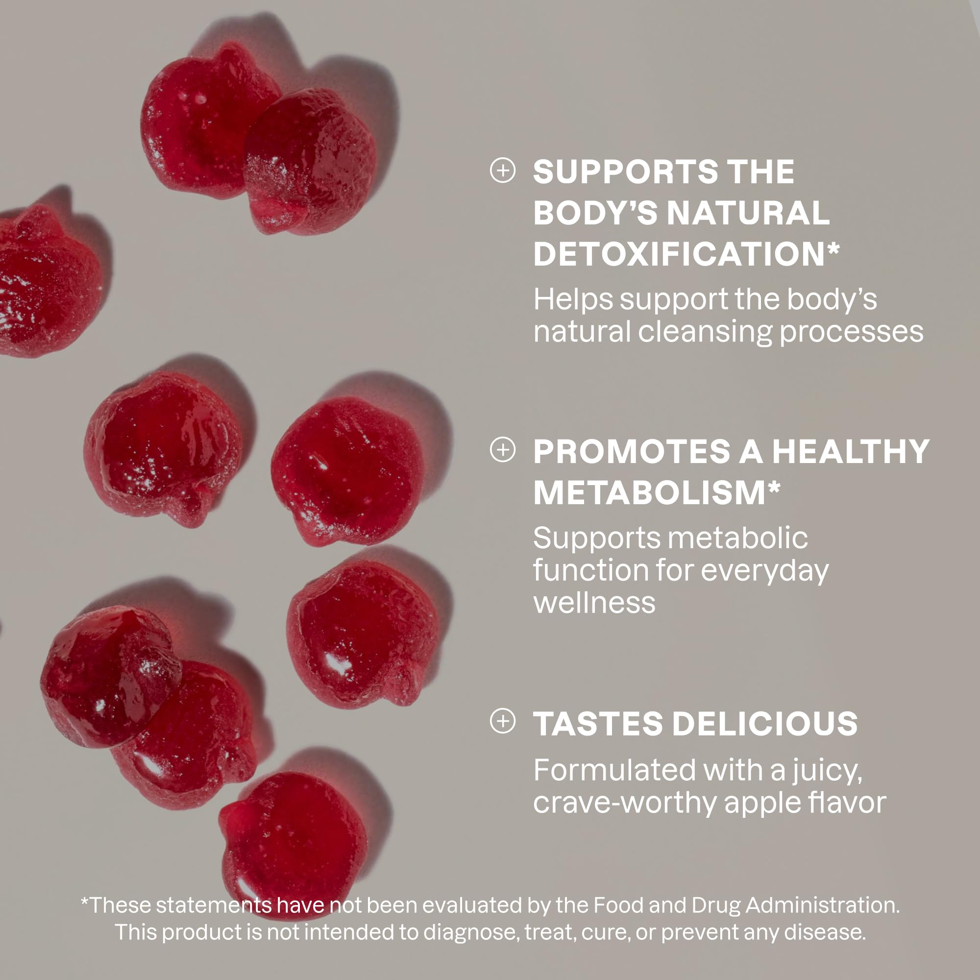 Cliganic Apple Cider Vinegar + Ginger Gummies – 1000 mg per Serving, Apple Flavor ACV Supplement for Women & Men, Non-GMO, Supports Digestion, Detox & Healthy Metabolism, 60 Count — Amazon image 3