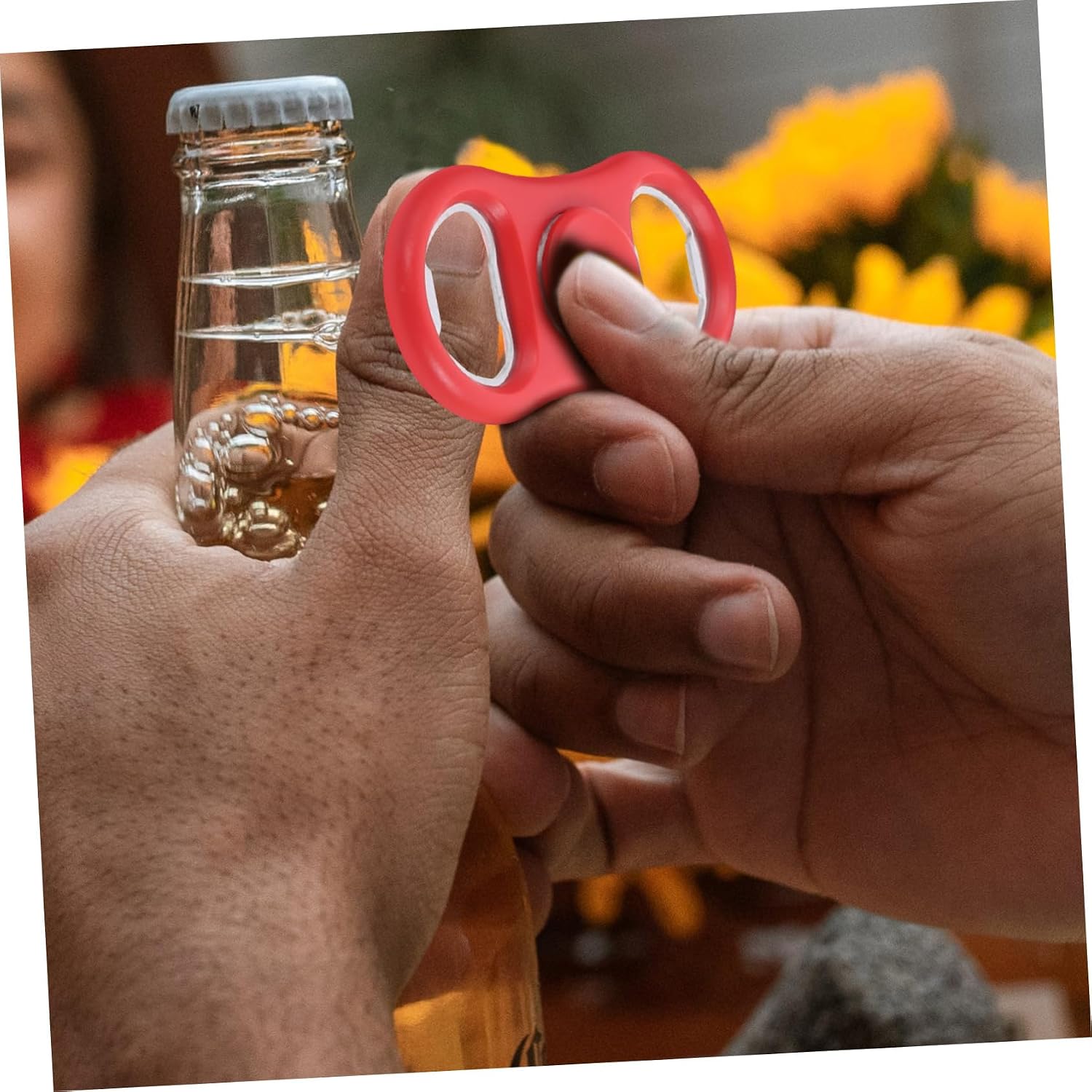 5pcs Portable Bottle Opener for Beer Festival Decor, ABS Tool image 5