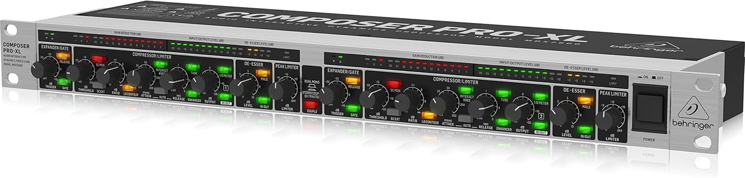 Behringer Composer Pro-XL MDX2600 Compressor with De-esser