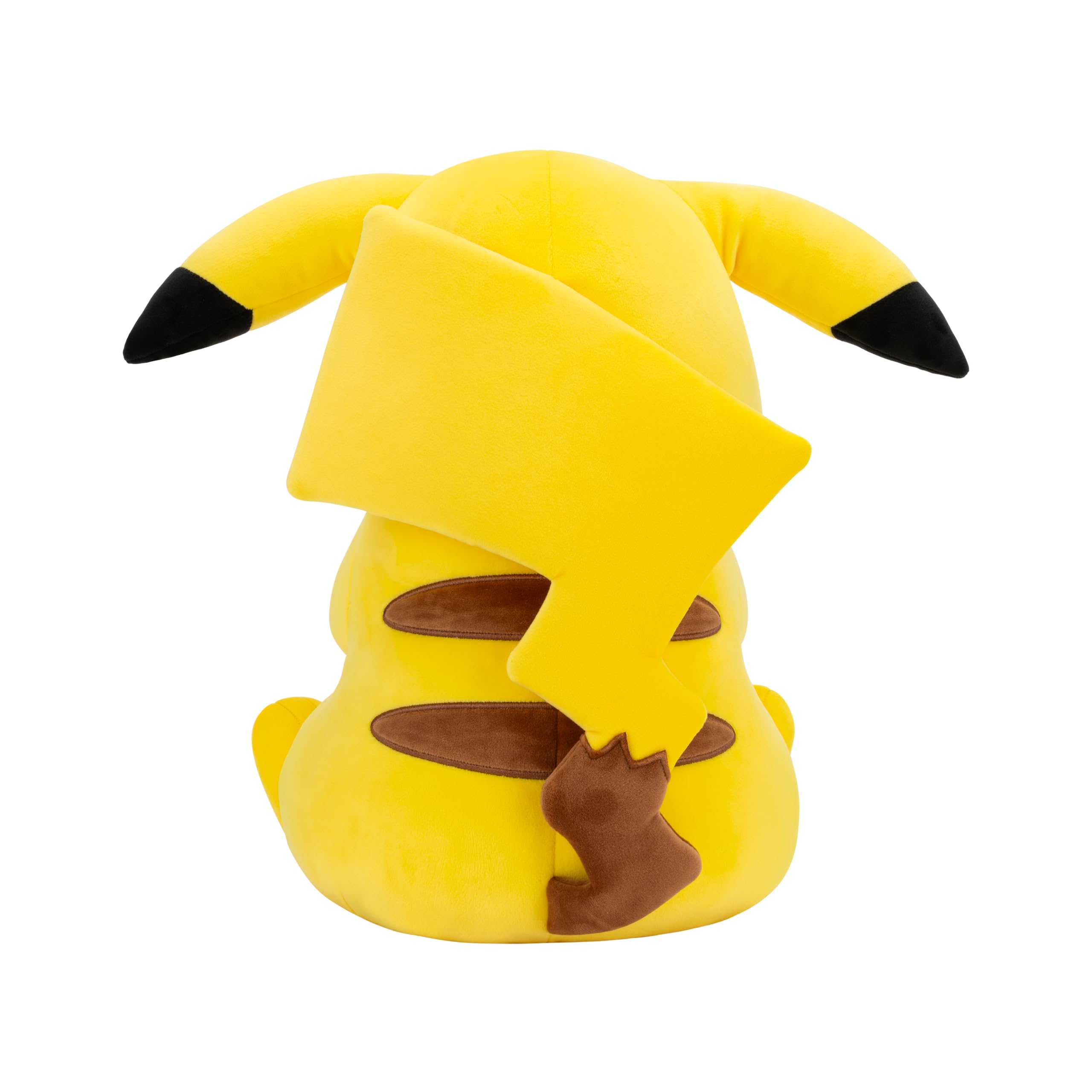 Pokémon Pikachu de felpa dormida de 45 cm - amarillo/rojo - juguete oficial de Pokémon para niños de 2 años y 3