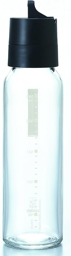 Amazon Co Jp Hario ハリオ ワンタッチドレッシングボトル 240ml ブラック Odb 240 B ホーム キッチン
