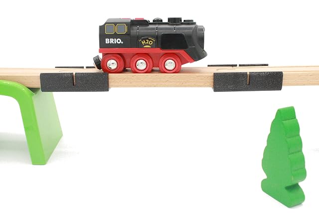 Foto 2 de 7 de Locorico - 4 accesorios de puente para tren de madera (4 accesorios)