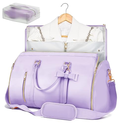Garment Bags for Travel for Women, Purple, Carry-on 20-Inch, Cute - Purple