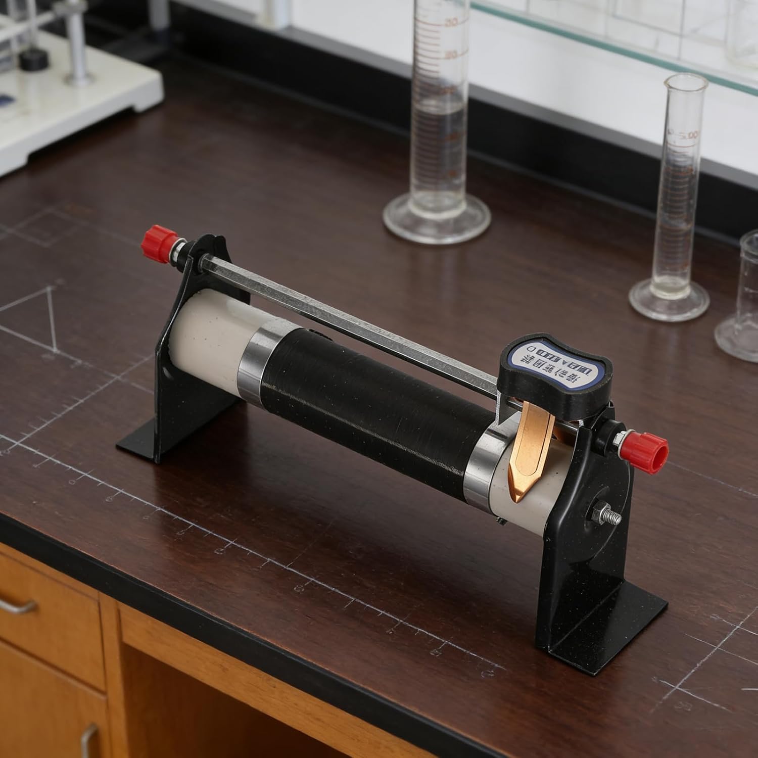NUOBESTY Physics Lab Slide Rheostat 200ω 1.25a Variable Resistor for Electrical Experiments Classroom Science Teaching and School Laboratory Supplies