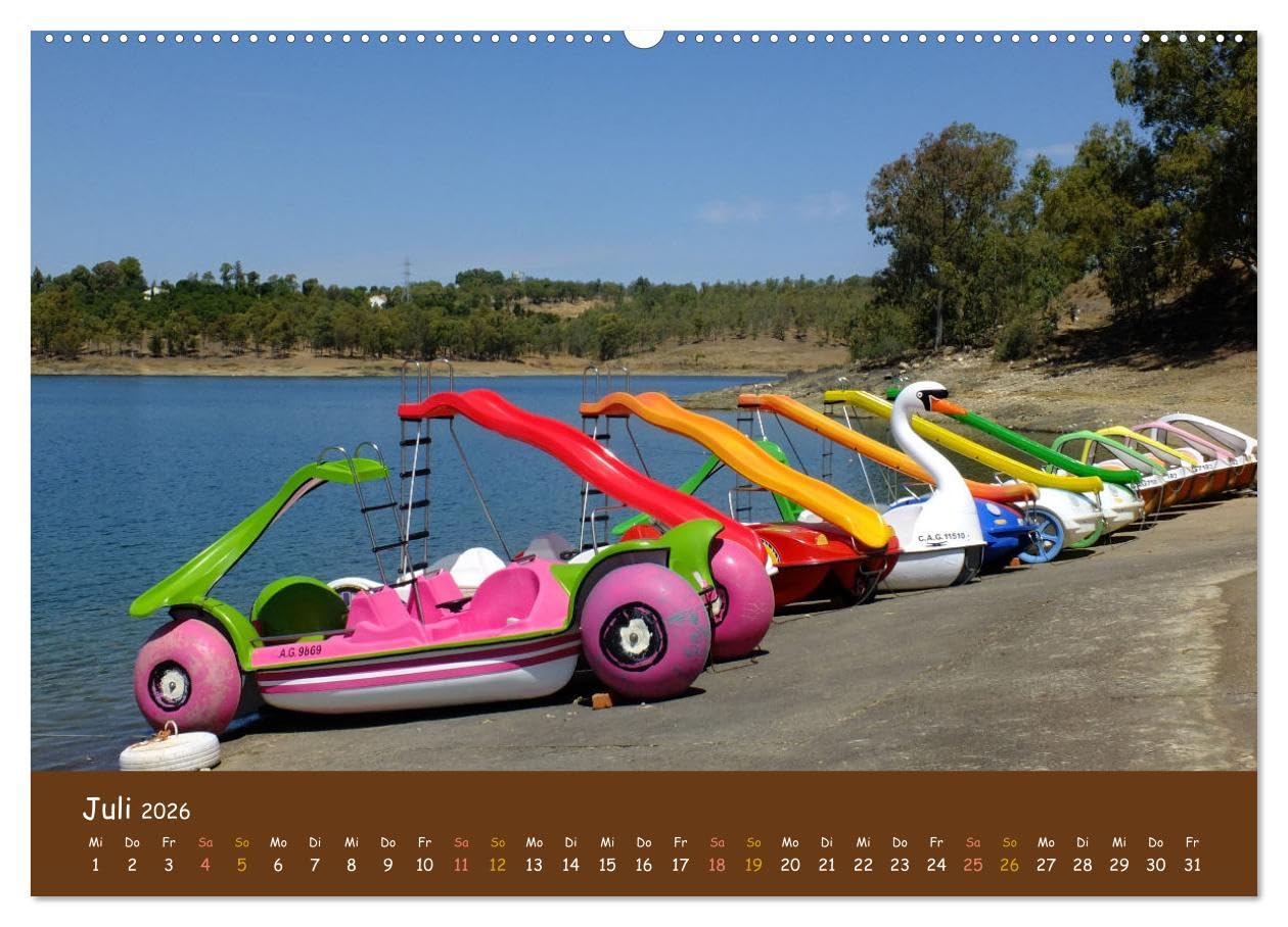 Extremadura Spanien (hochwertiger Premium Wandkalender 2026 DIN A2 quer), Kunstdruck in Hochglanz: Bilder aus einer einzigartigen Region in Spanien (CALVENDO Orte)