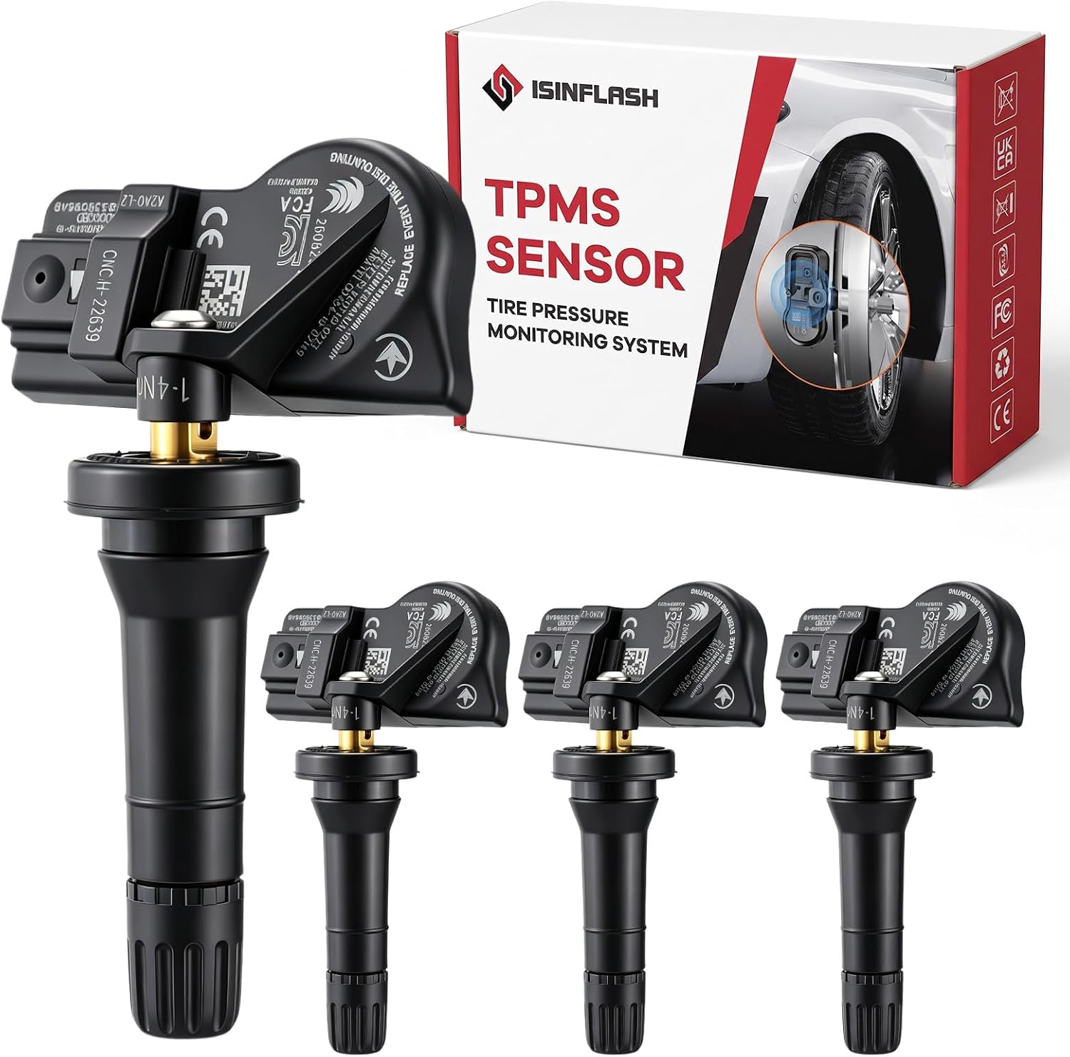 TPMS Tire Pressure Monitoring Sensor Fit for Jeep Maserati 68339096AB