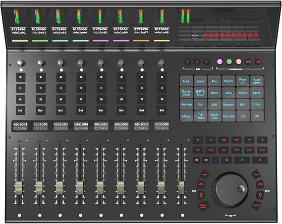 iCON Pro Audio V1-M USB MIDI DAW Control Surface مع خفوات آلية