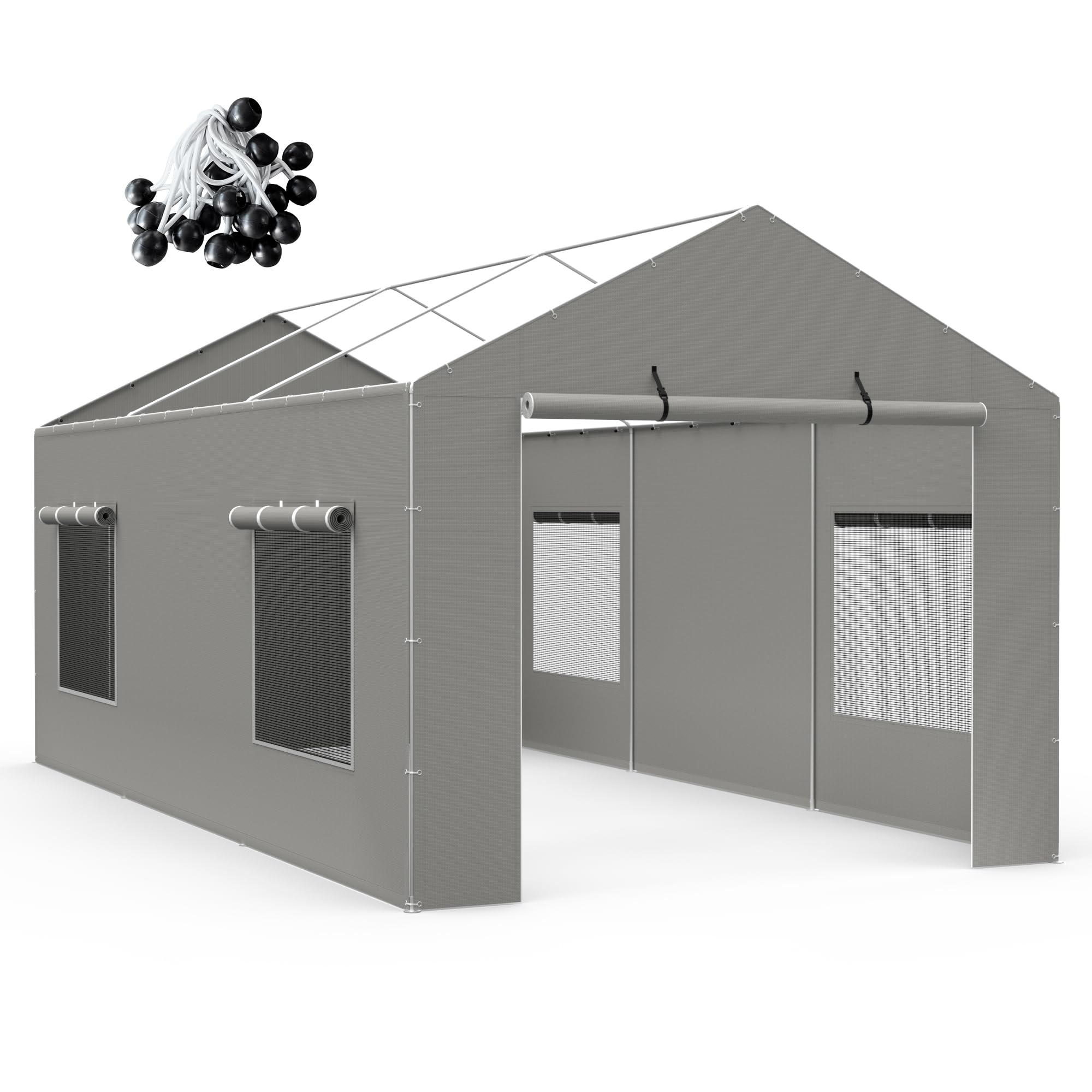 Carport Canopy Cover - 12x20 FT Weatherproof -13 Carport Canopy Cover - 12x20 FT Weatherproof -13