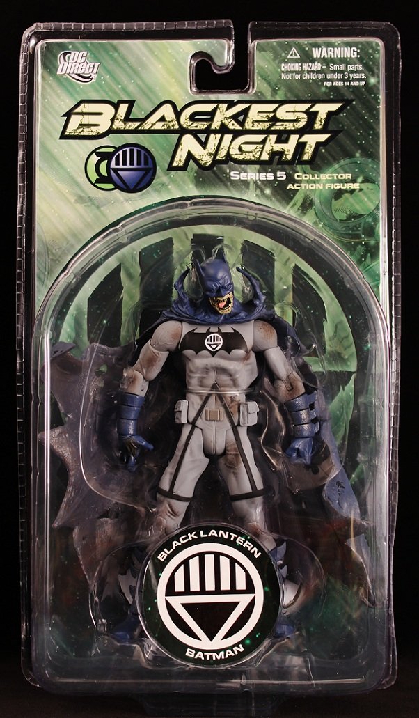 Dc direct black lantern バットマン アクションフィギュア Amazon.com: Blackest Night: Series 5: Black Lantern Batman