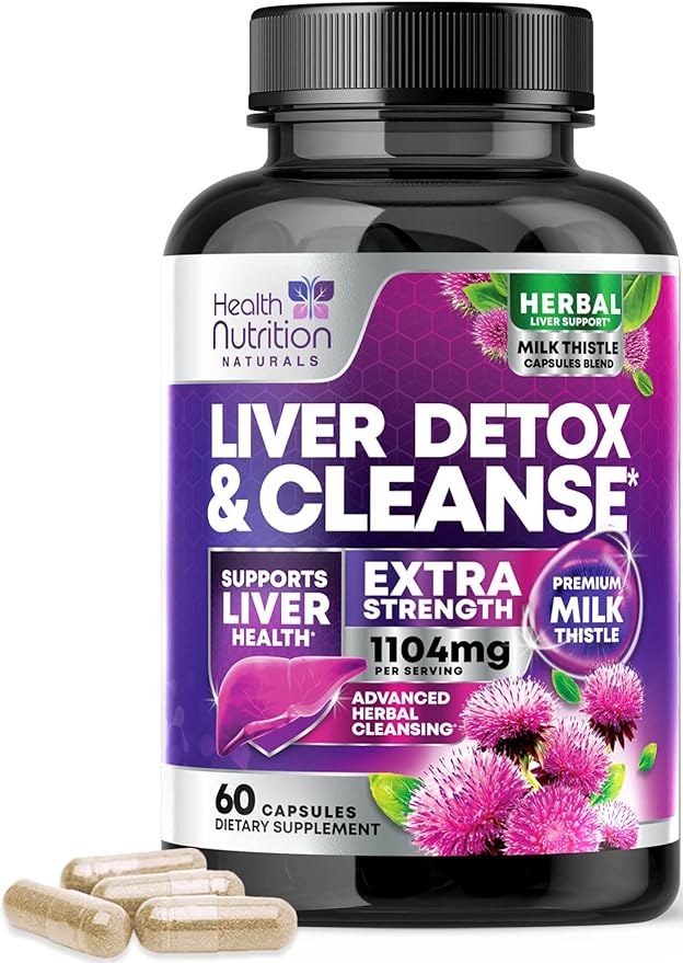 Liver Cleanse Detox & Repair Formula Herbal Liver Support