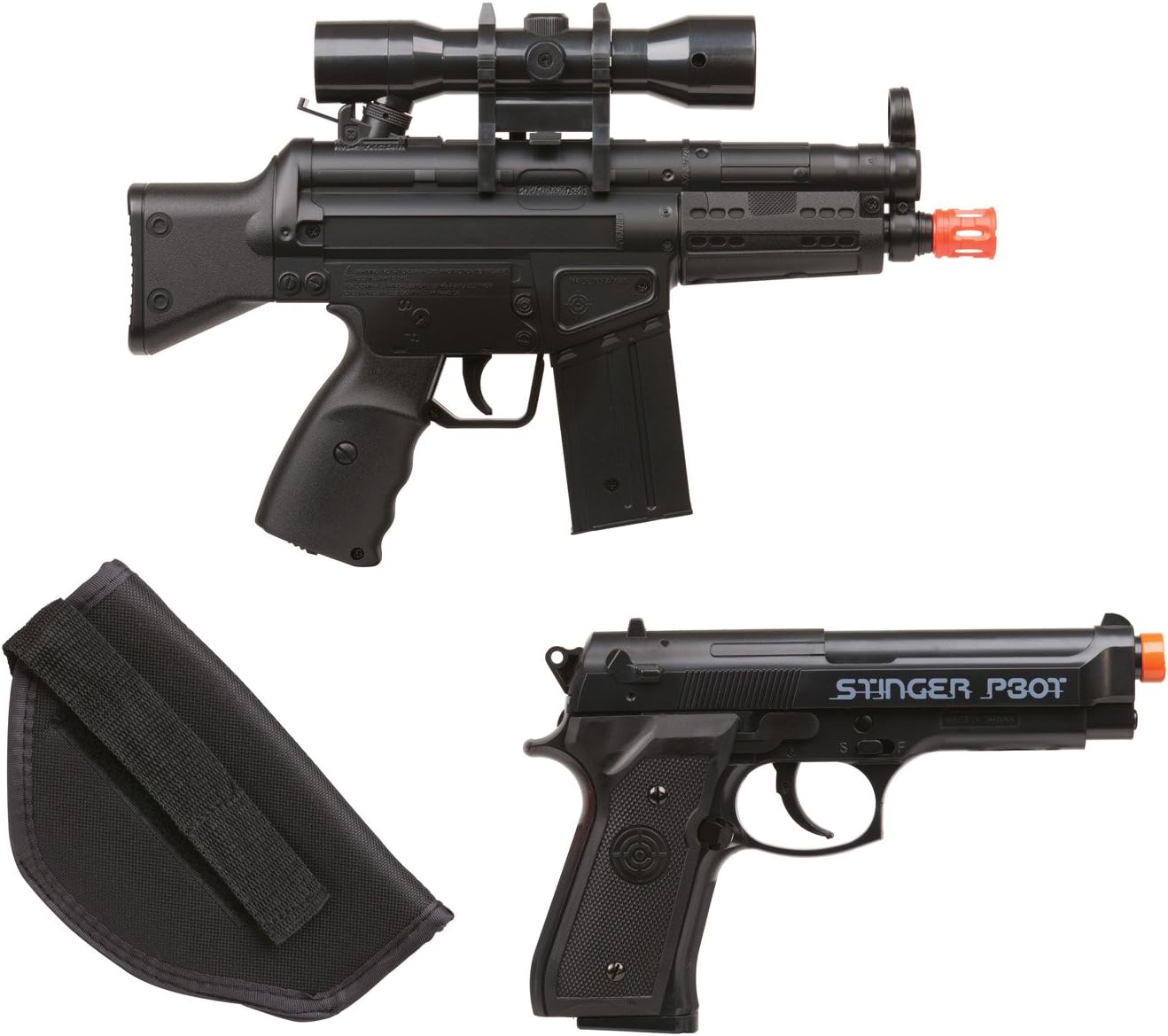 Crosman AS Kit SAPM74DP/P30T Airsoft Rifle, Black