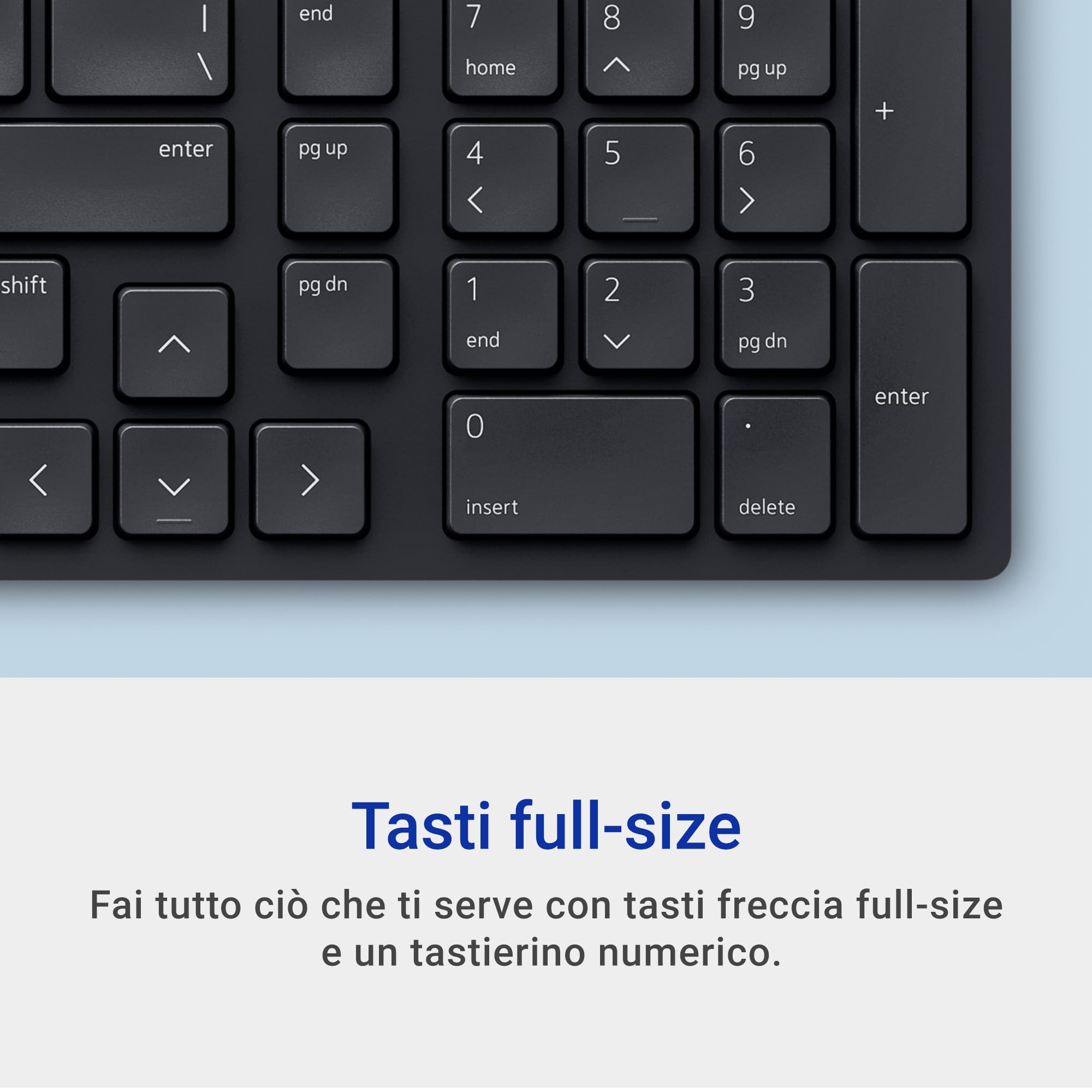 Dell Silent Keyboard and Mouse - KM555 - Italian (QWERTY)