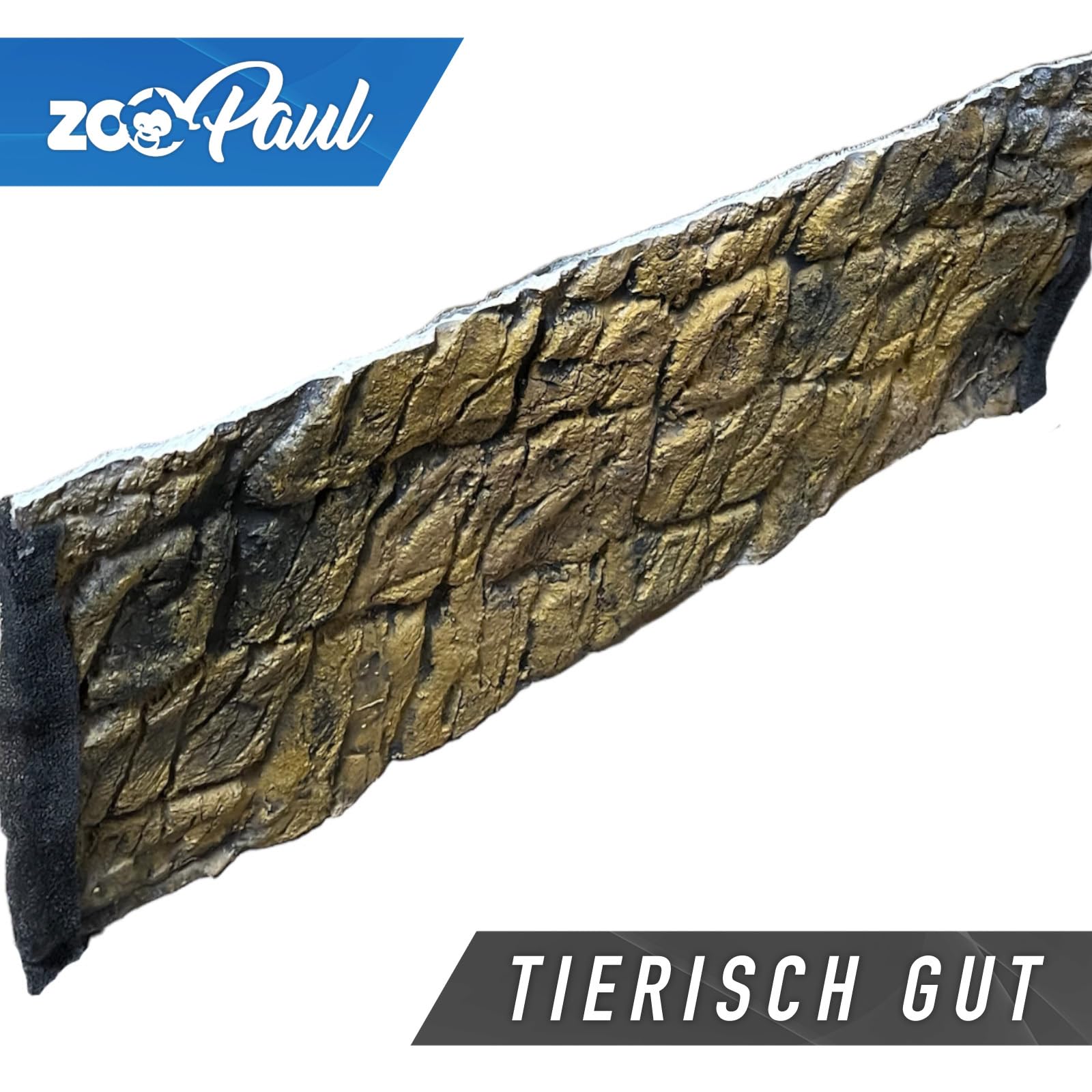ZooPaul Aquarium Rückwand 3D 60x30 Terrarium Hintergrund Fels Stein Wurzel Struktur Amazonas NEU