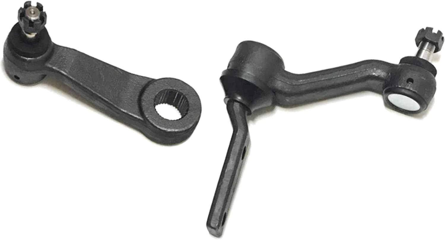PartsW - 2 Pc Steering Kit For CHEVROLET BLAZER 95-05 4WD/ S10 1983-2004 4WD/ S10 BLAZER 83-94 4WD/ GMC Sonoma 1994-2004/ Idler & Pitman Arm Set for 4WD/4x4/AWD Models