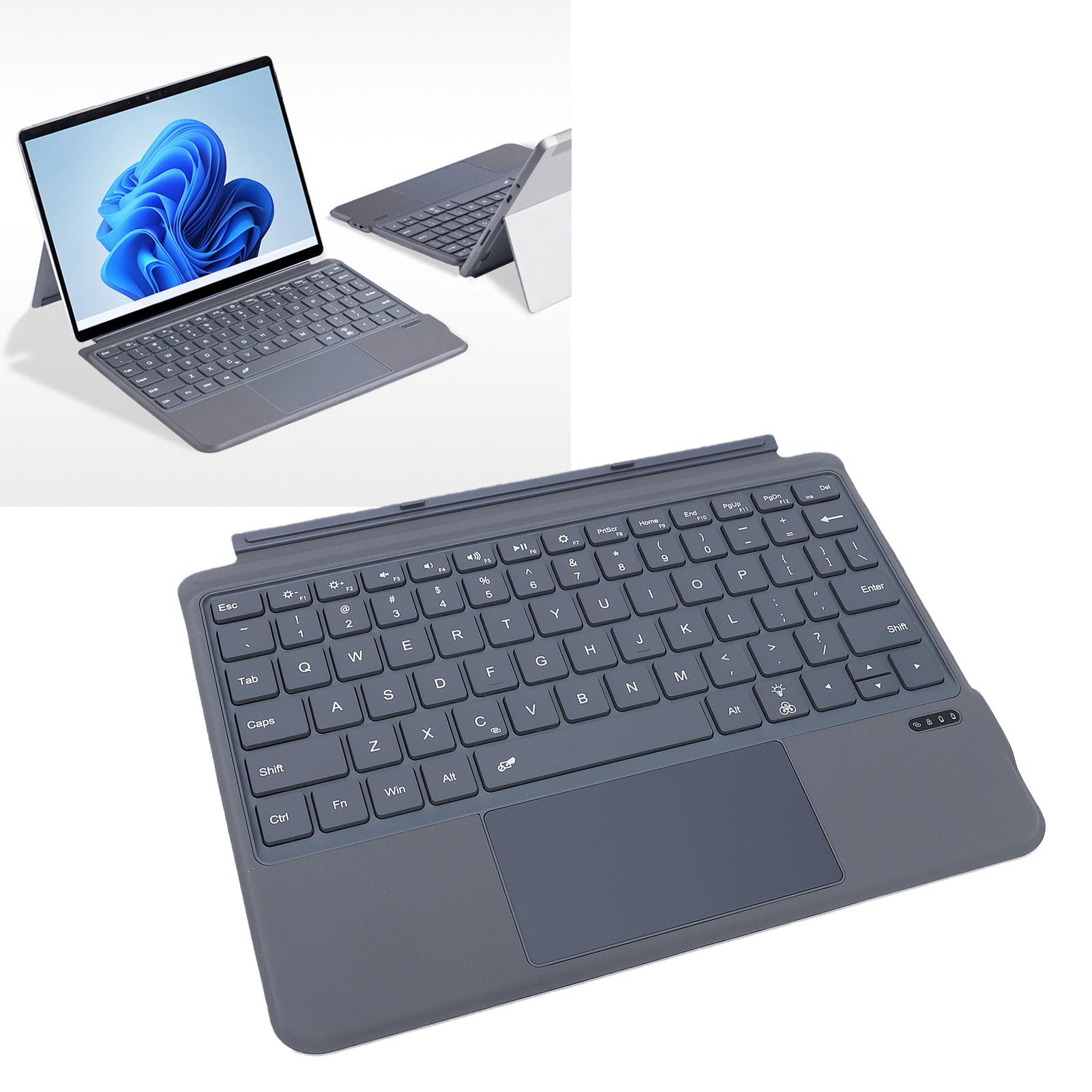 Teclado Bluetooth para Go 2 para escribir de noche sin ratón externo 8